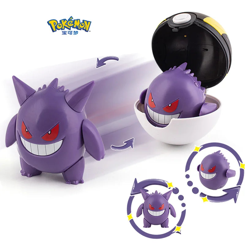 Action Figure Pokémon – Pikachu, Gengar, Dragonite, Snorlax e altri | Modello Pocket Monsters in PVC