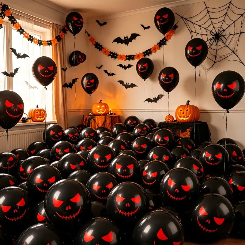 Palloncini Halloween con faccia horror