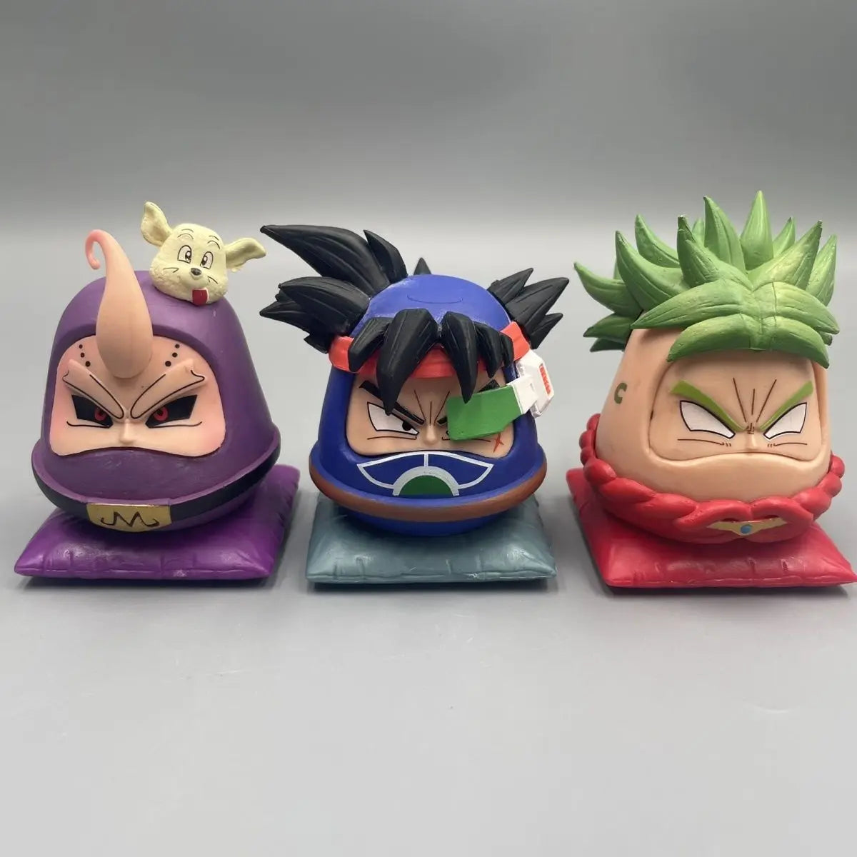 Action Figure Dragon Ball Z Bandai – Goku, Vegeta, Broly e altri – Statuetta Resina 1/12, Decorazione Auto e Scrivania, Idea Regalo