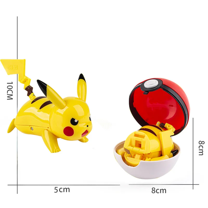 Action Figure Pokémon – Pikachu, Gengar, Dragonite, Snorlax e altri | Modello Pocket Monsters in PVC