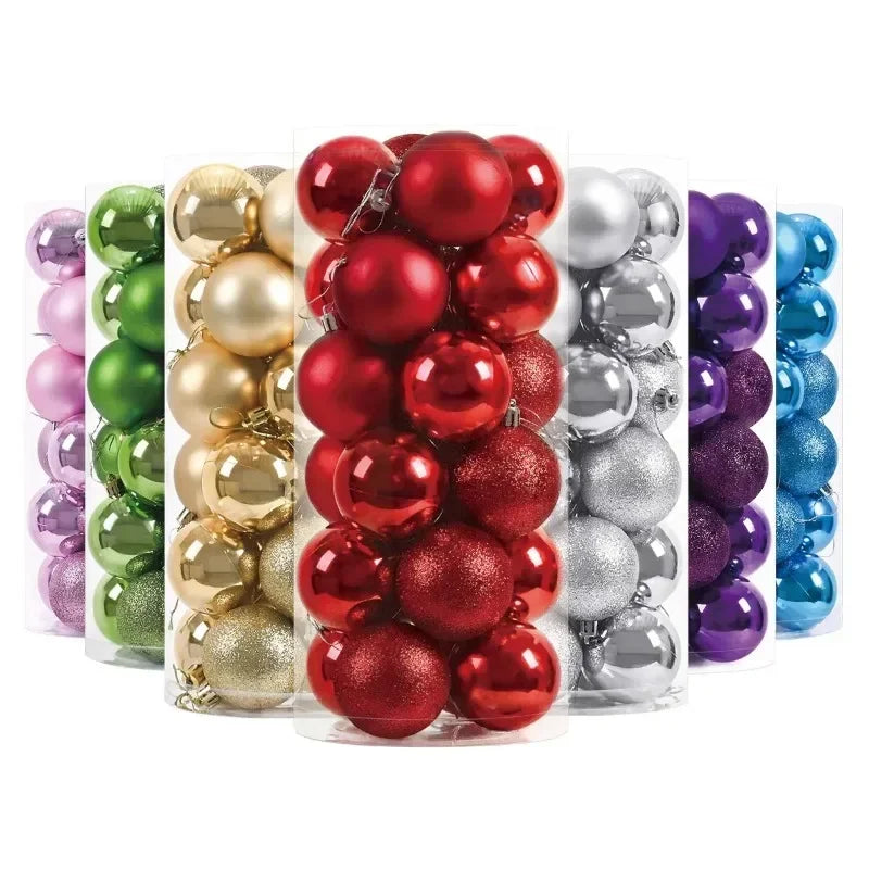 Set 24 palline di Natale da 3, 4 o 6 cm