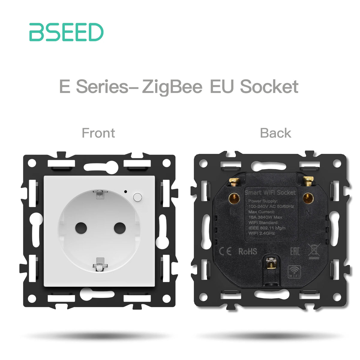 Termostato Smart Zigbee BSEED – Riscaldamento a Pavimento, Caldaia o Acqua – Controllo App Tuya/Alexa/Google Home, Schermo LED Touch