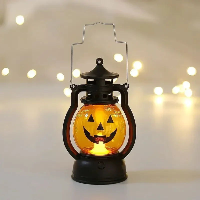 Lanterna LED Halloween retrò da appendere