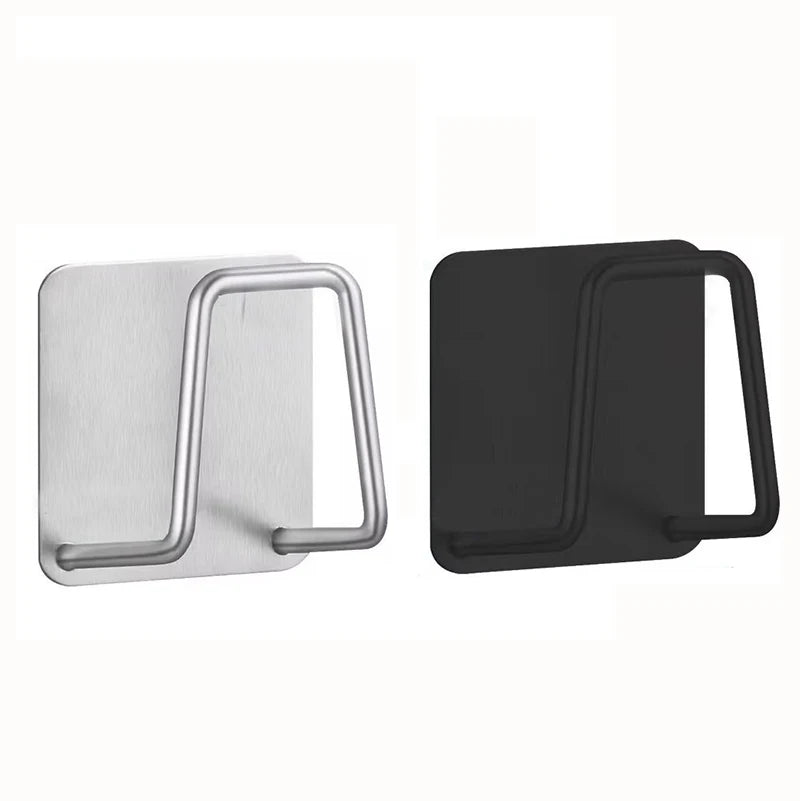 Porta Spugna per Lavello in Acciaio Inox – Supporto con Ventosa per Cucina, Spugne e Pagliette