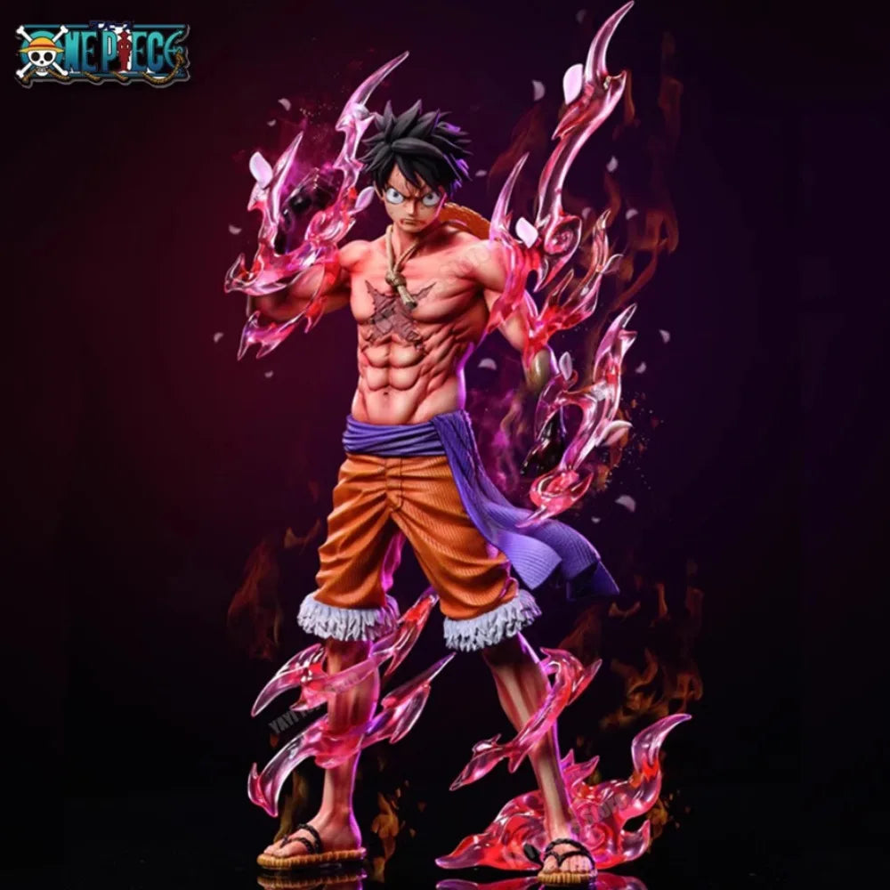 Action Figure Luffy – One Piece | Statua Artigianale Postura In Piedi 24cm da Collezione