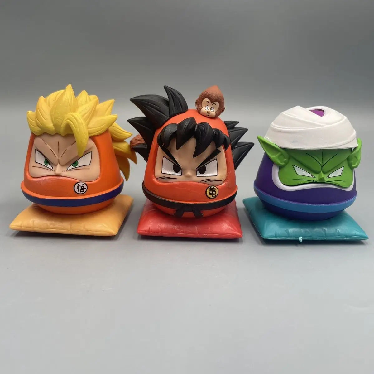 Action Figure Dragon Ball Z Bandai – Goku, Vegeta, Broly e altri – Statuetta Resina 1/12, Decorazione Auto e Scrivania, Idea Regalo