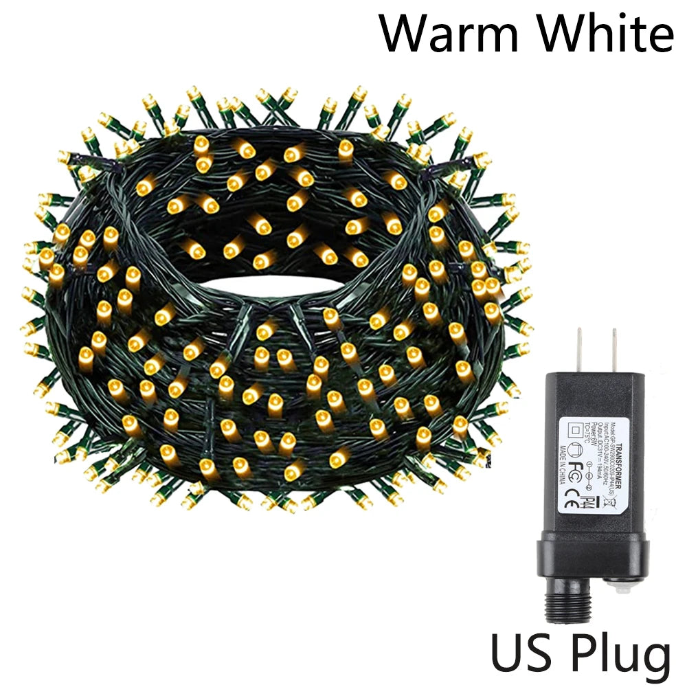 Catena luminosa LED da esterno per feste