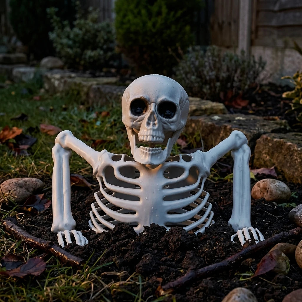 Scheletro realistico Halloween con articolazioni mobili
