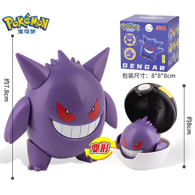 Action Figure Pokémon – Pikachu, Gengar, Dragonite, Snorlax e altri | Modello Pocket Monsters in PVC