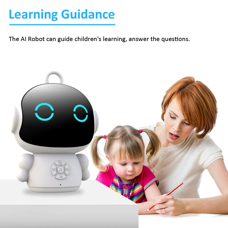 Robot AI Smart Wi-Fi CLOUDRAKER – Educazione Precoce, Riconoscimento Vocale, 61 Lingue, ChatGPT e LLM, Giocattolo Interattivo per Bambini