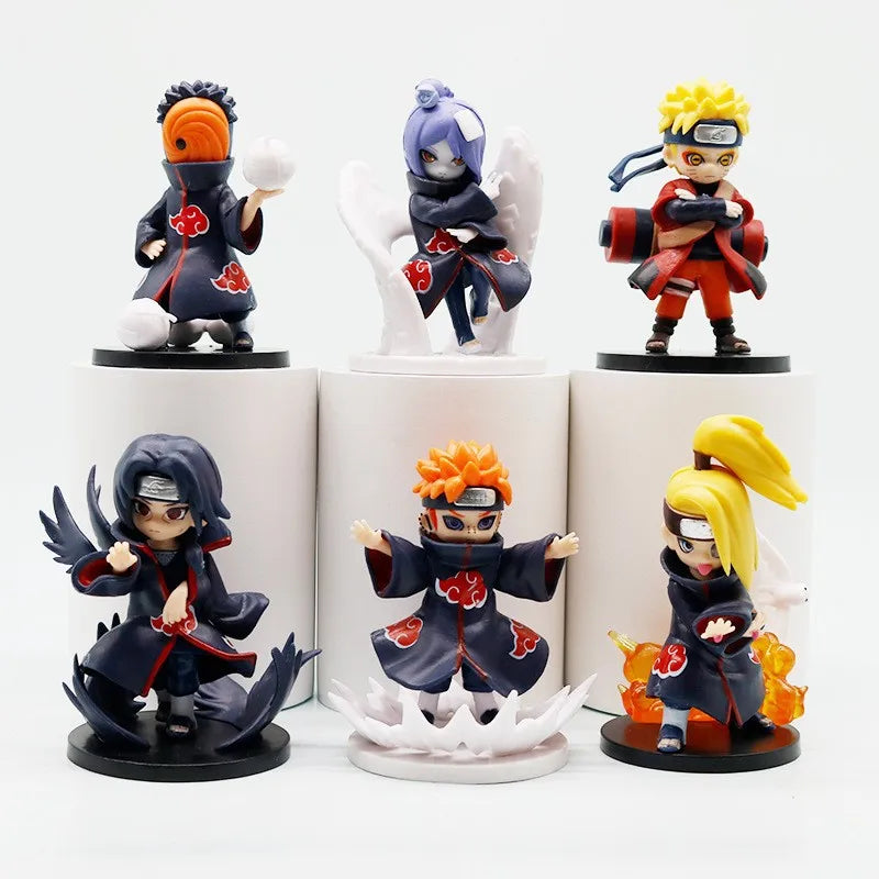 Bandai Naruto Shippuden Serie Akatsuki Arc Blind Box Casuale | Mystery Box Action Figure Sorpresa