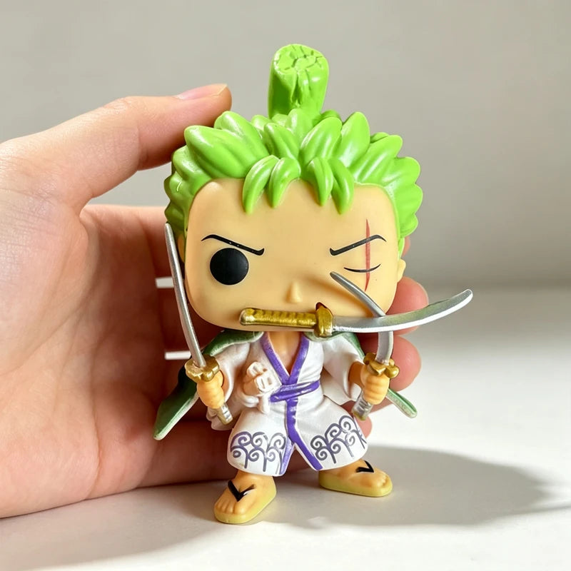 Funko Action Figure One Piece – Luffy, Zoro, Sanji | Figurina Vinyl da Collezione, Idea Regalo Anime