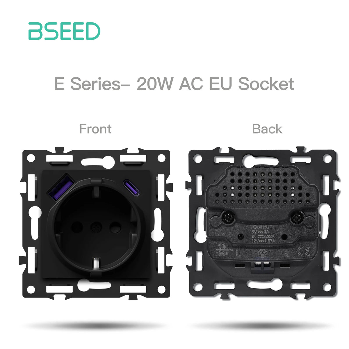 Termostato Smart Zigbee BSEED – Riscaldamento a Pavimento, Caldaia o Acqua – Controllo App Tuya/Alexa/Google Home, Schermo LED Touch