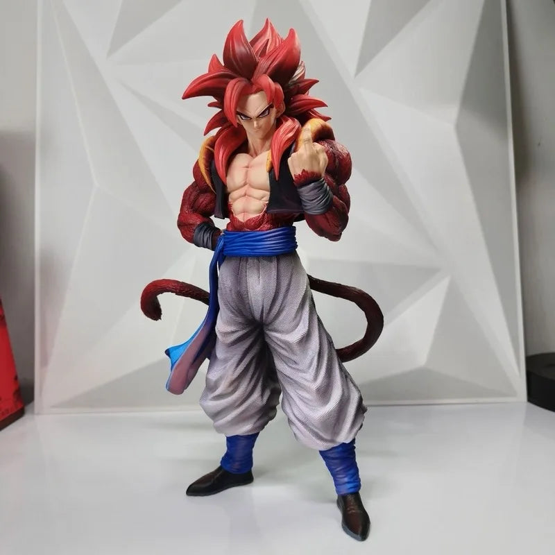 Dragon Ball 2026 | Action Figure Artigianale Super Saiyan 4 Wujita – Modello Anime da Collezione