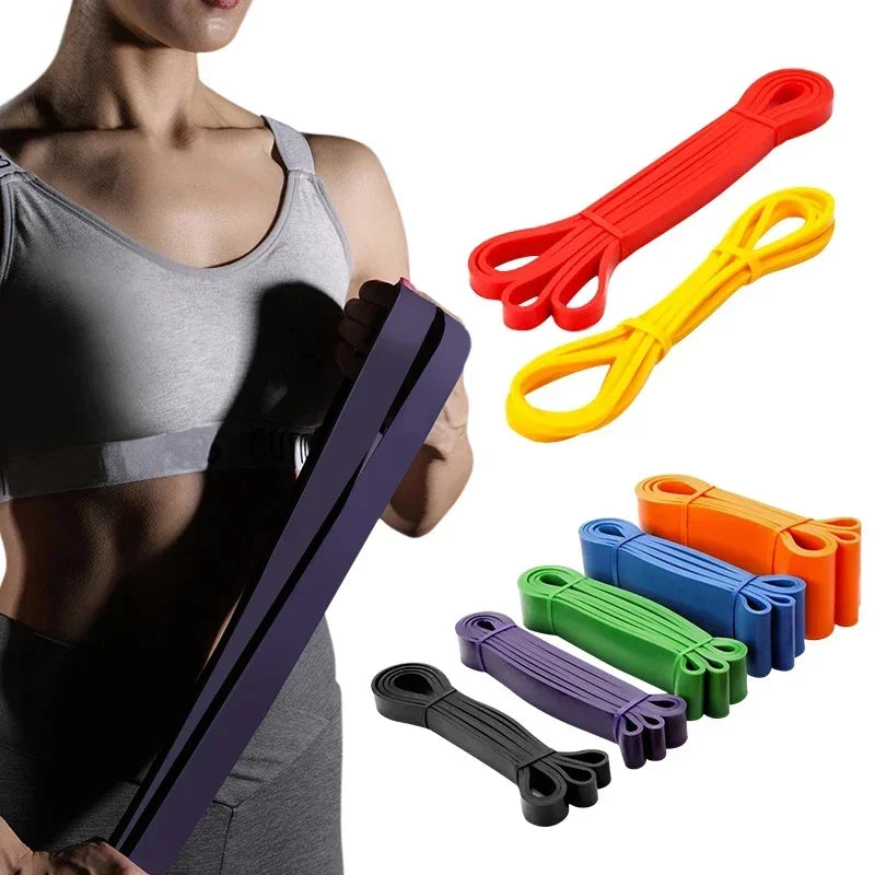 Elastico Fitness in Lattice TPE per Allenamento – Banda di Resistenza per Pull-Up, Rinforzo Muscolare e Stretching