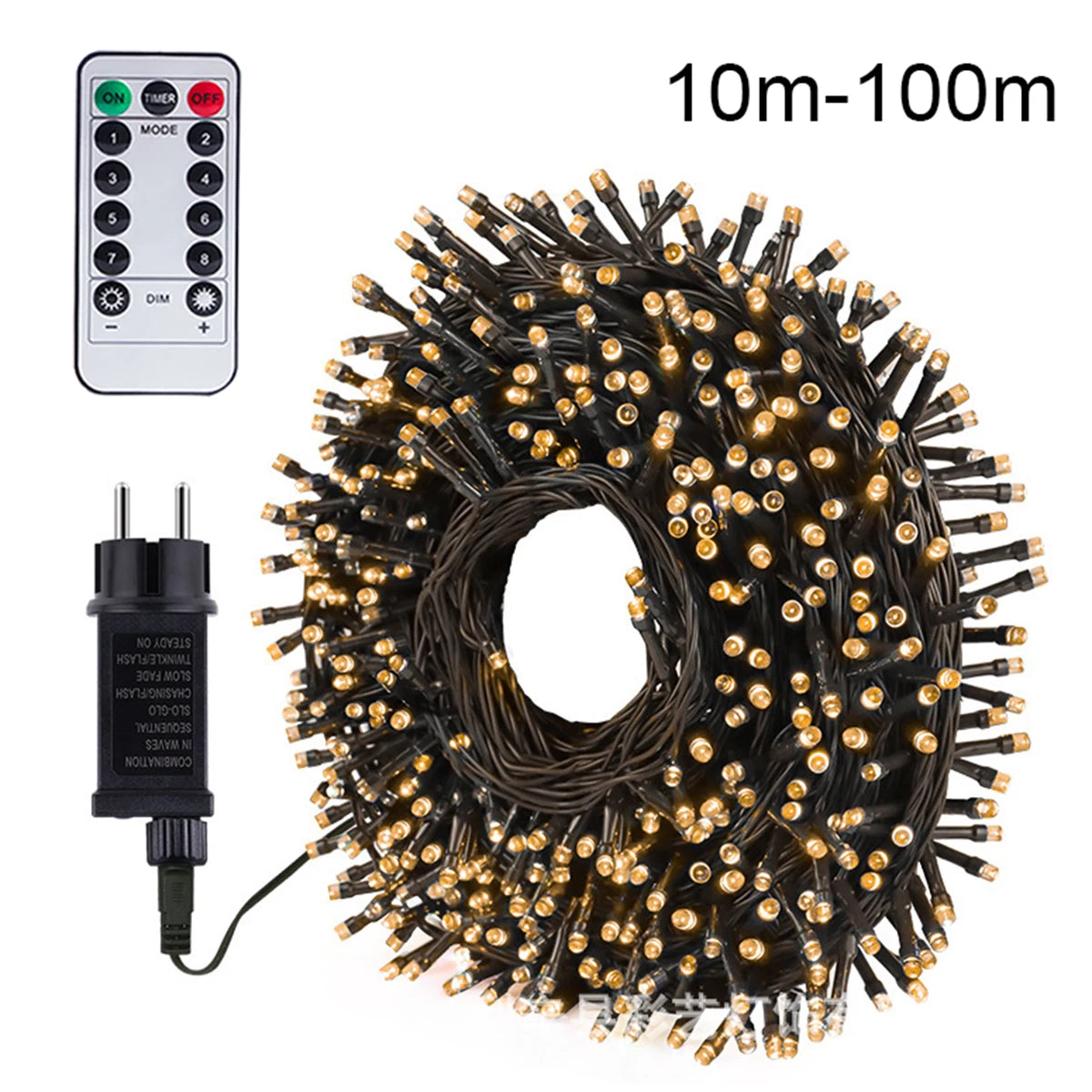 Catena luminosa LED da esterno per feste