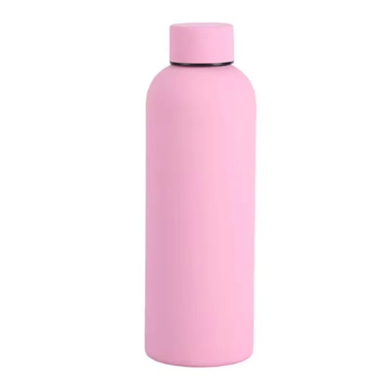 Borraccia Termica 500 ml in Acciaio Inox – Doppia Parete, Antispruzzo, per Sport, Palestra e Viaggi
