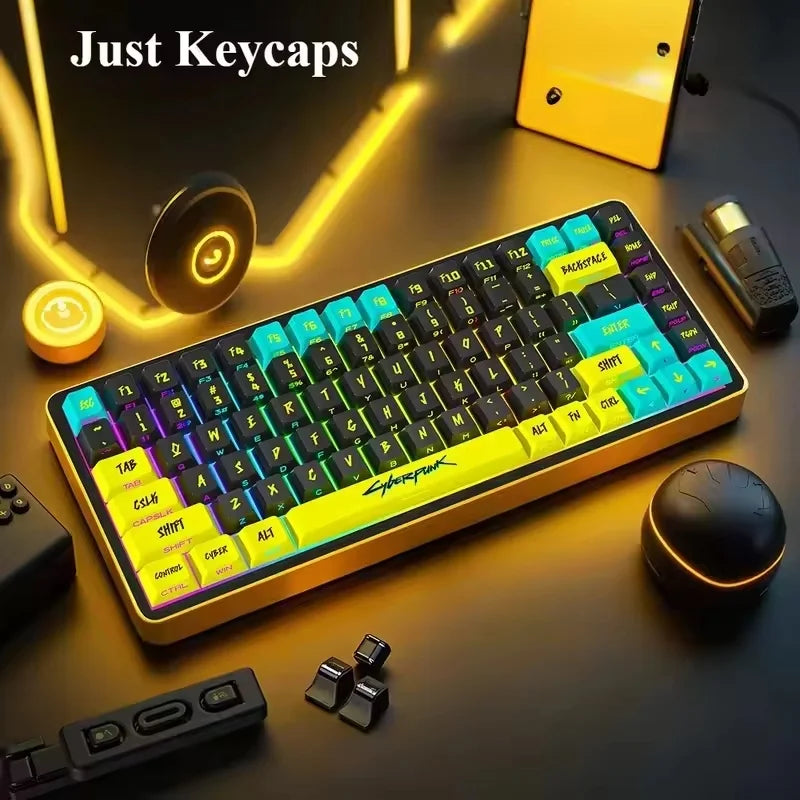 Set 129 keycaps Cyberpunk PBT profilo Cherry