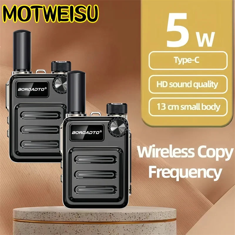 Mini ricetrasmittente UHF portatile