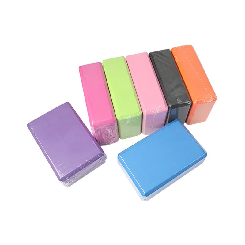 Blocco Yoga EVA ad Alta Densità – Mattoncino Pilates per Stretching, Ginnastica e Tonificazione, 9 Colori Disponibili