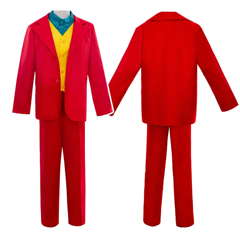 Costume Joker Arthur Fleck con opzione parrucca verde
