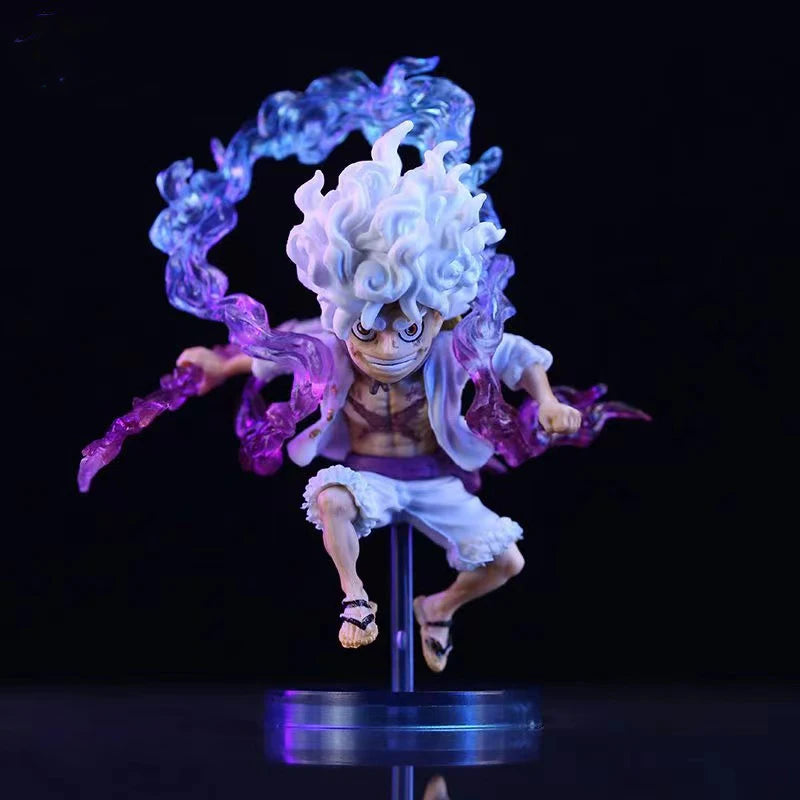 Bandai Action Figure Luffy Gear 5 – One Piece | Statua Dio del Sole Nika in PVC 10cm