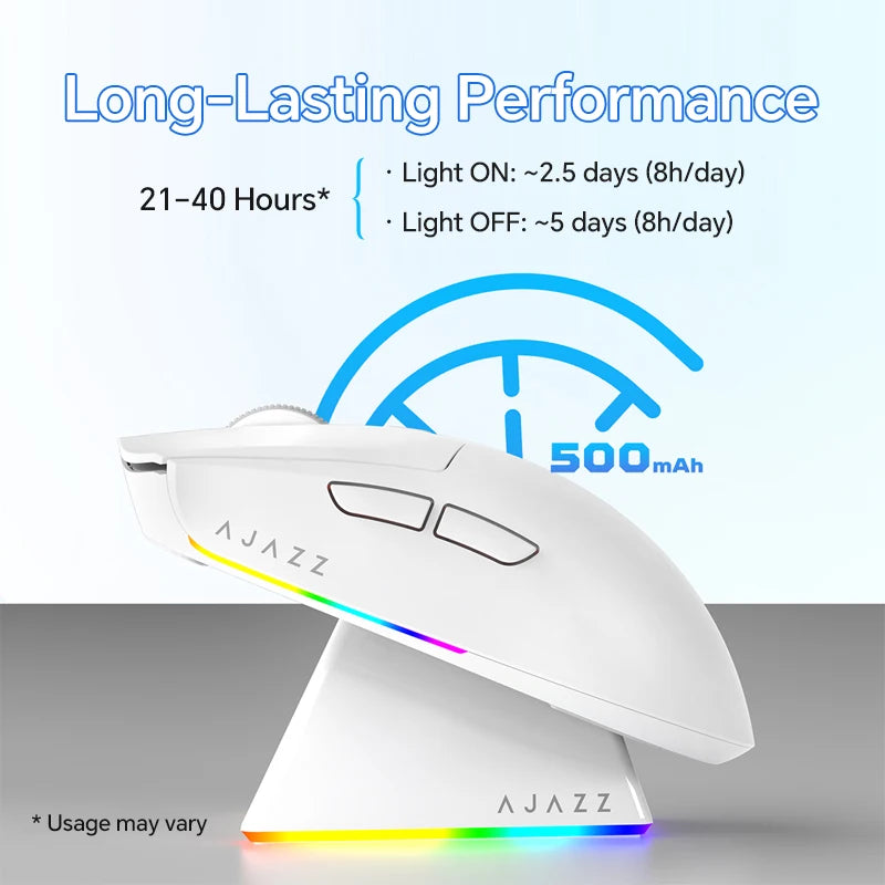 Mouse gaming AJAZZ AJ139 V2 MC tri-mode RGB