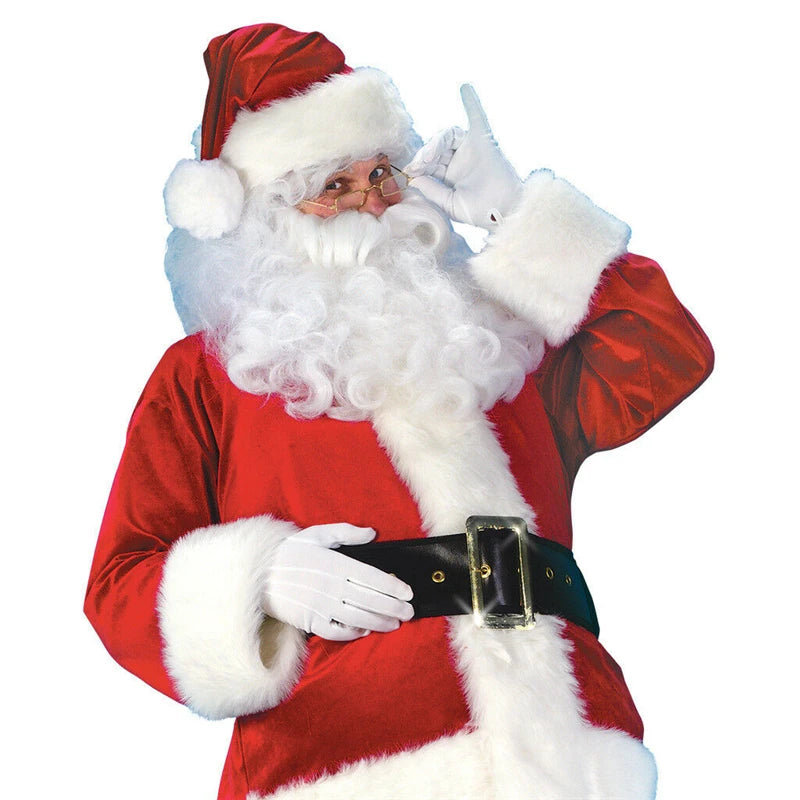 Costume completo da Babbo Natale per adulti