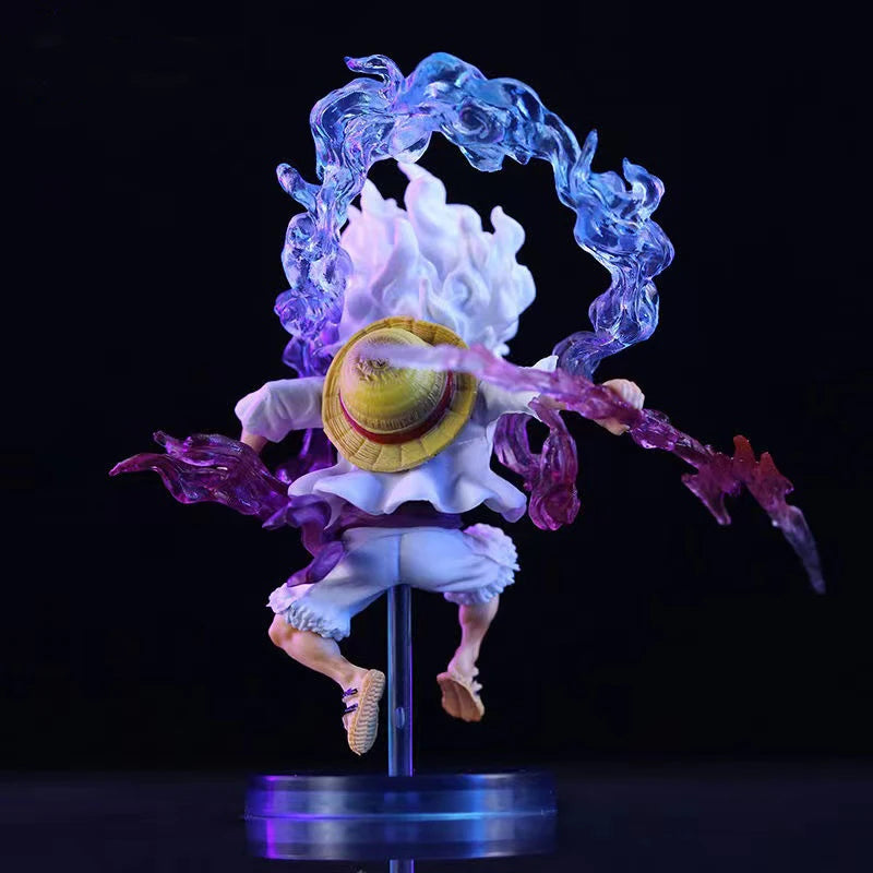 Bandai Action Figure Luffy Gear 5 – One Piece | Statua Dio del Sole Nika in PVC 10cm